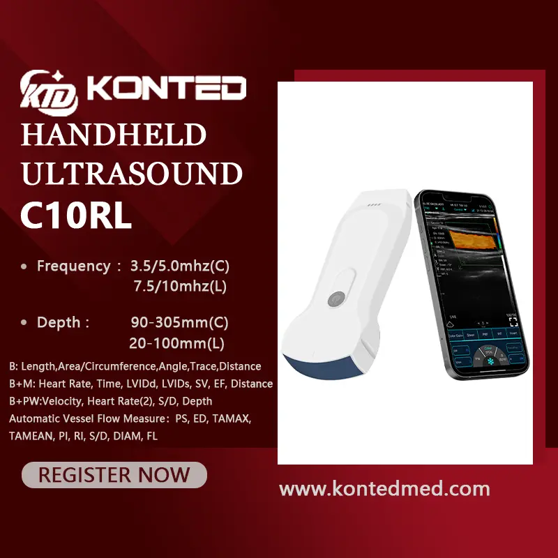 Konted C10RL ثنائي المسابير ميزات الموجات فوق الصوتية متعددة الأغراض